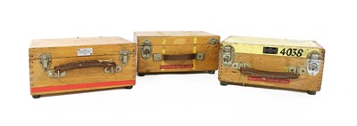 Lot 68 - BBC STC (4038) (x3) Ribbon Microphones