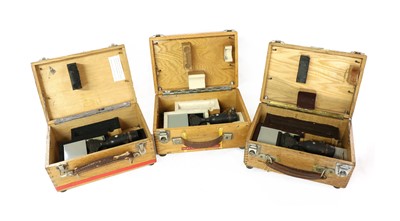 Lot 68 - BBC STC (4038) (x3) Ribbon Microphones