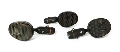 Lot 68 - BBC STC (4038) (x3) Ribbon Microphones