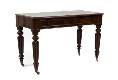 Lot 400 - A Victorian mahogany side table