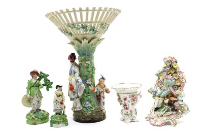 Lot 88 - A Continental porcelain figure