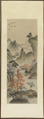 Lot 125 - A collection of Chinese gouache pictures