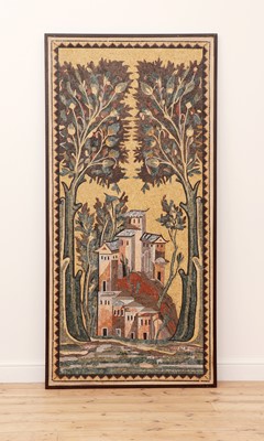 Lot 189 - A Roman-style mosaic panel