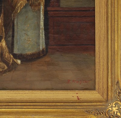 Lot 221 - B... Muhler (German, late 19th century)