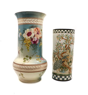 Lot 108 - A large Japanese vase