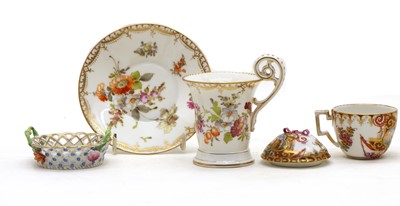 Lot 62 - A collection of German porcelain