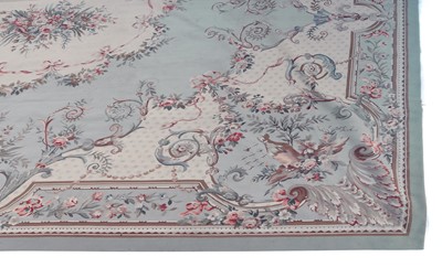 Lot 388A - A large Aubusson style carpet