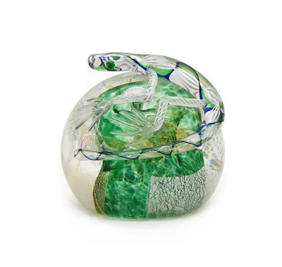 Lot 103 - A studio glass paperweight