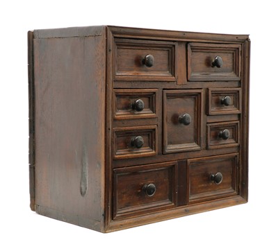 Lot 229A - A mahogany smokers chest