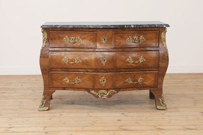 Lot 647 - A Louis XV kingwood commode