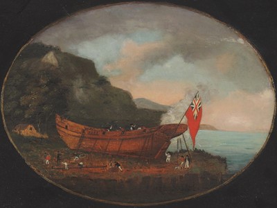 Lot 298 - English Naïve School, 18th century