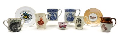 Lot 69 - A collection of commemorative ceramics