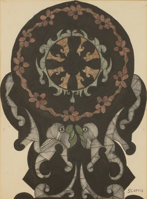 Lot 201 - Scottie Wilson (1891-1972)