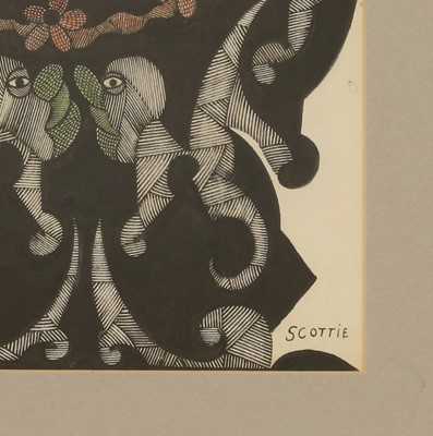 Lot 201 - Scottie Wilson (1891-1972)