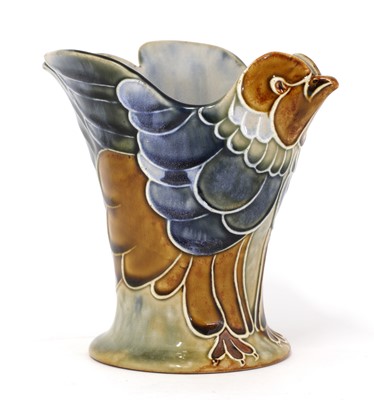 Lot 51 - A Doulton Lambeth stoneware vase