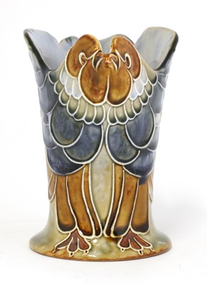 Lot 51 - A Doulton Lambeth stoneware vase