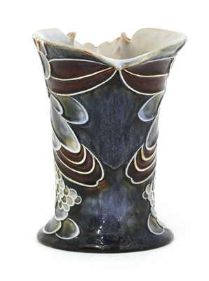 Lot 52 - A Doulton Lambeth stoneware vase
