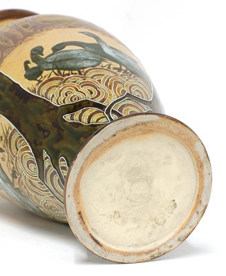 Lot 35 - A Royal Doulton stoneware vase