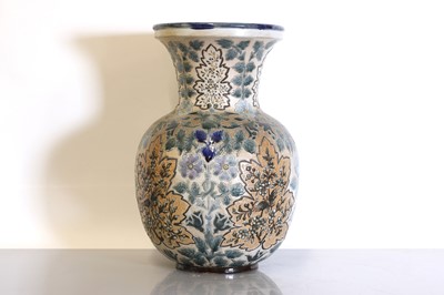 Lot 14 - A Doulton Lambeth stoneware vase
