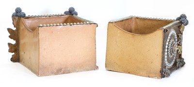 Lot 92 - A Doulton Lambeth stoneware two-part trough
