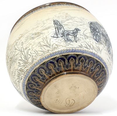 Lot 28 - A Doulton Lambeth jardinière