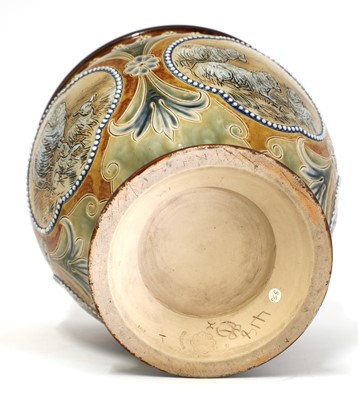 Lot 29 - A Doulton Lambeth stoneware jardinière
