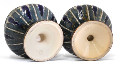 Lot 89 - A pair of Doulton Lambeth stonewares jardinières