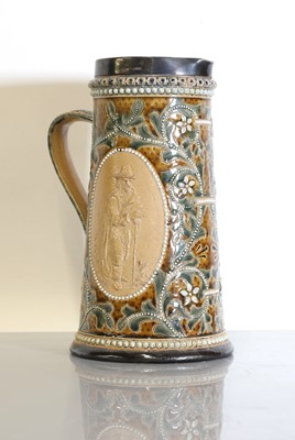 Lot 26 - A Doulton Lambeth stoneware jug