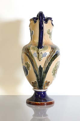 Lot 28 - A Doulton Lambeth stoneware ewer