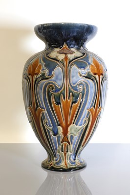 Lot 73 - A Royal Doulton stoneware vase