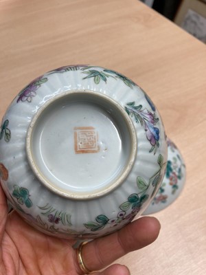 Lot 156 - A collection of Chinese famille rose
