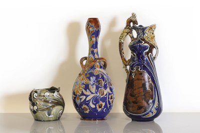 Lot 6 - A Doulton Lambeth stoneware vase