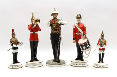 Lot 75 - A set of Michael Sutty porcelain military figures