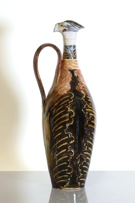 Lot 7 - A Doulton Lambeth stoneware ewer