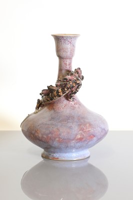 Lot 5 - A Royal Doulton flambé vase