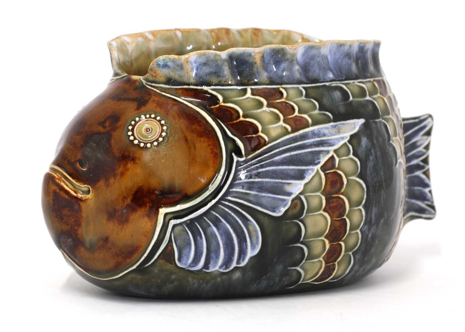 Lot 50 - A Doulton Lambeth stoneware bowl
