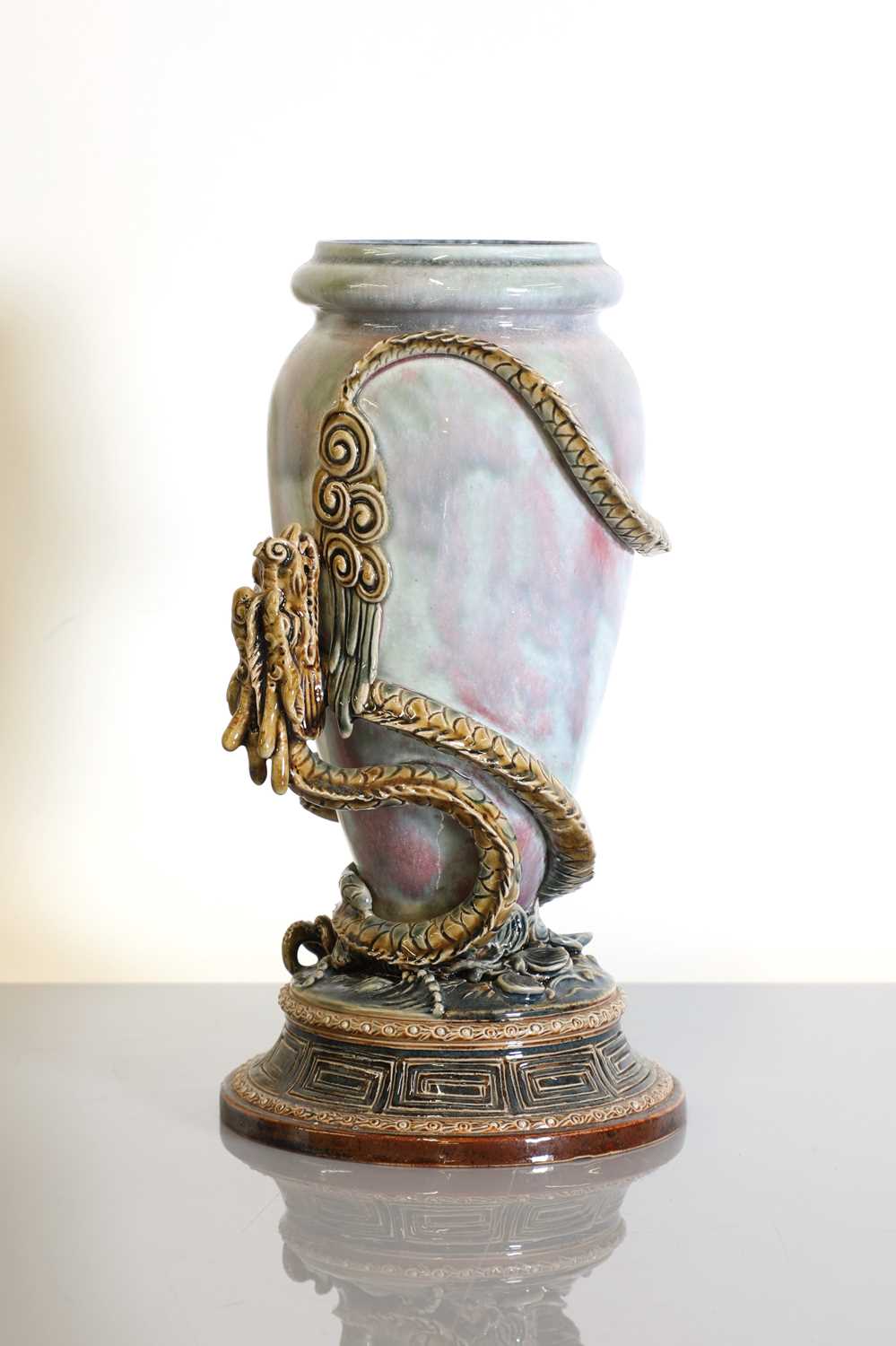 Lot 85 - A Doulton Lambeth stoneware vase