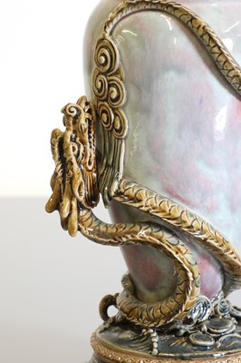 Lot 85 - A Doulton Lambeth stoneware vase