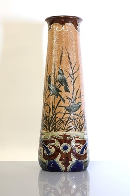 Lot 55 - A Royal Doulton stoneware vase