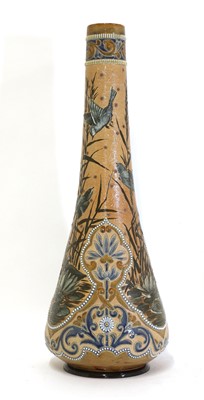Lot 38 - A Doulton Lambeth stoneware vase