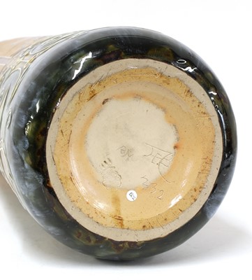 Lot 37 - A Doulton Lambeth stoneware vase
