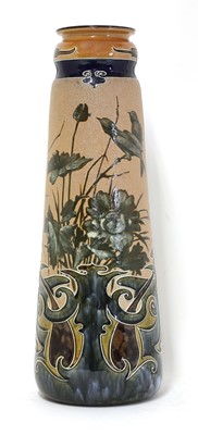 Lot 37 - A Doulton Lambeth stoneware vase