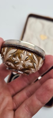 Lot 47 - A cased set of four Doulton Lambeth stoneware cruets
