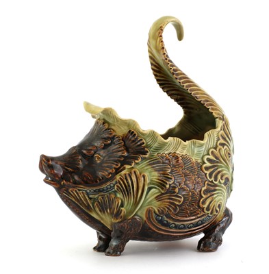 Lot 54 - A Doulton Lambeth stoneware borogove grotesque