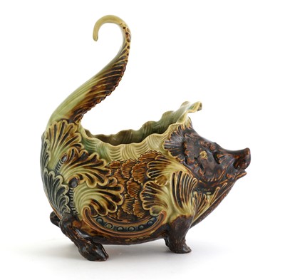 Lot 54 - A Doulton Lambeth stoneware borogove grotesque