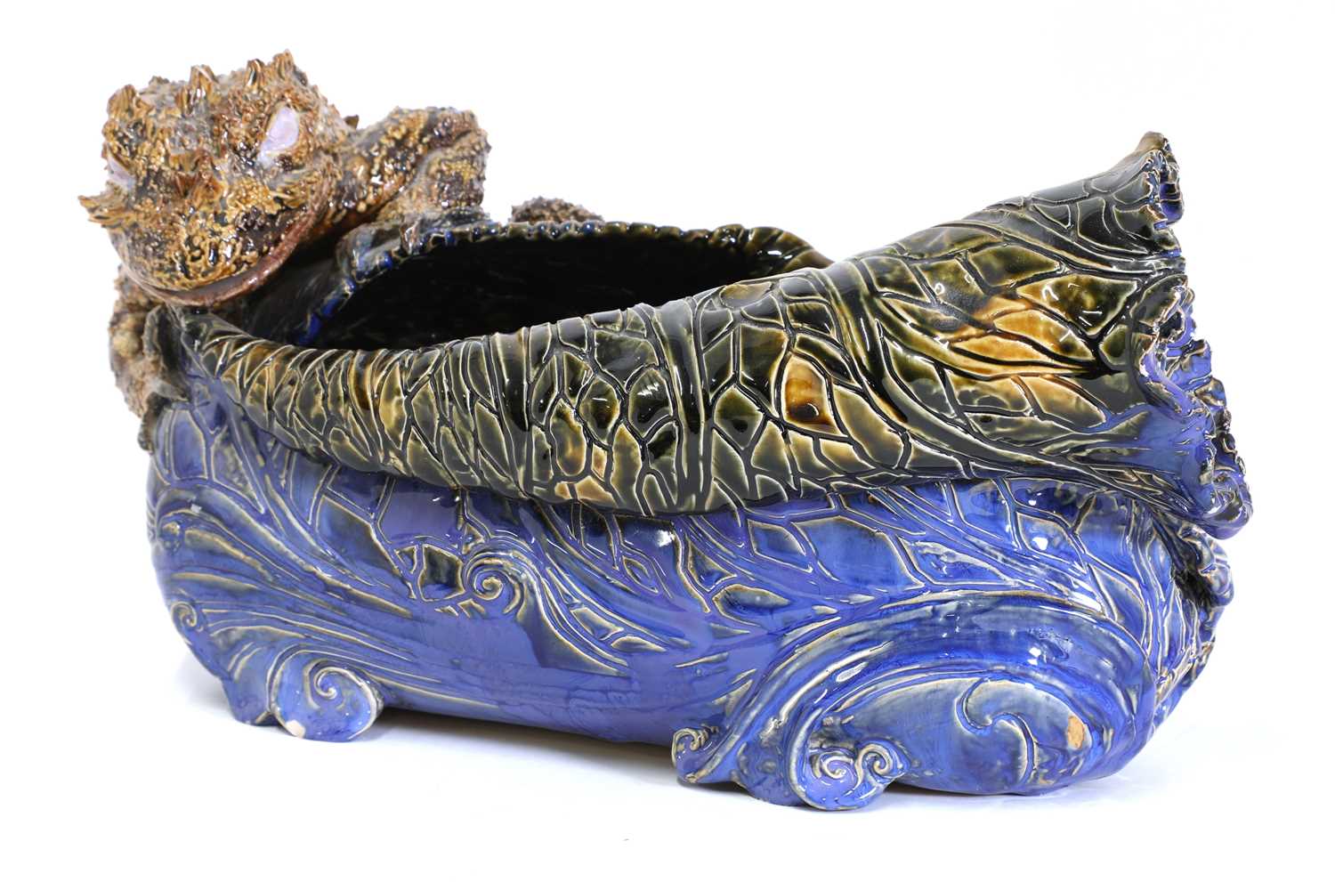 Lot 56 - A Royal Doulton stoneware grotesque centrepiece