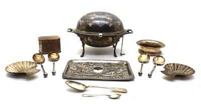 Lot 44 - A silver tray