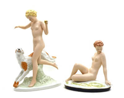 Lot 55 - Two Royal Dux figures