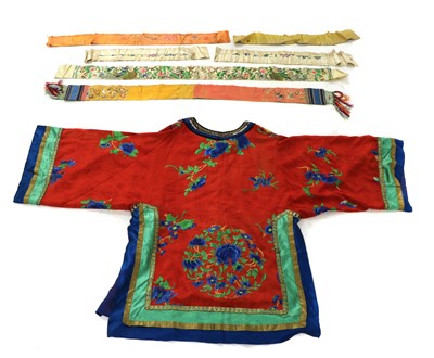 Lot 142 - A collection of Chinese embroidery
