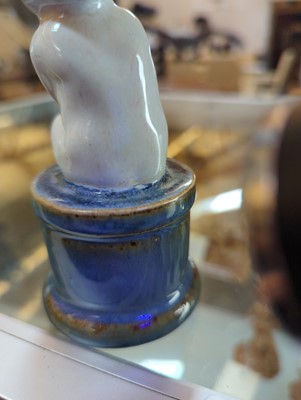 Lot 71 - A Doulton stoneware 'Merry Musician' menu holder